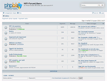 Tablet Screenshot of hifi-forumlibero.it